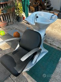 Lavatesta per parruccheira lava testa