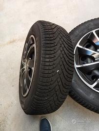 gomme invernali con cerchioni in acciaio semi nu