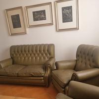 salotto completo Poltrona Frau, modello Bonnie