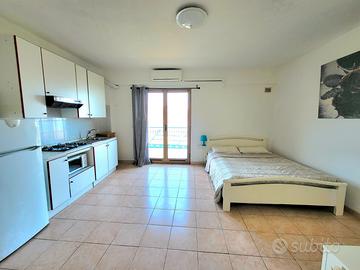 Appartamento in collina con vista mare