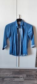 Camicia uomo blu tg M 