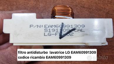 filtro antidisturbo  lavatrice LG EAM60991309