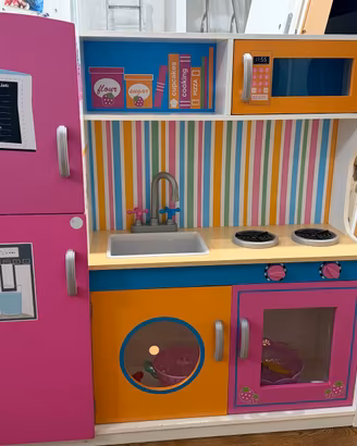 Cucina gioco in legno come nuova originale KidKraf