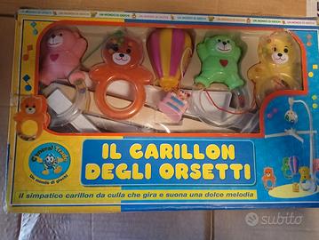 carillon giostrina culla prima infanzia nuova