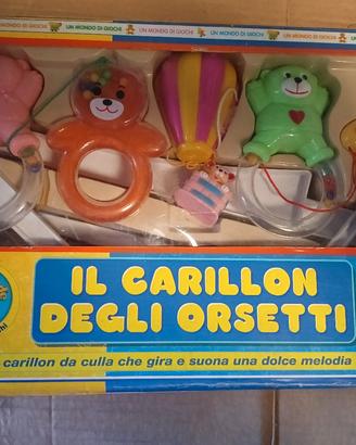 carillon giostrina culla prima infanzia nuova