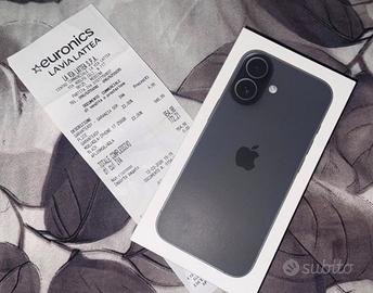 APPLE IPHONE 17 NERO BLACK 256GB NUOVO IN GARANZIA