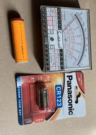 Adattatore più pila litio per Super Tester ICE 680