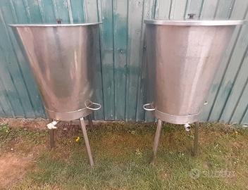 api maturatore acciaio inox 250 kg per apicoltura