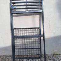 Struttura letto soppalco in ferro