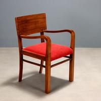 Sedia Art Déco Anni 40-50