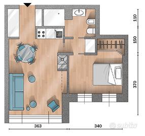 Bilocale Novoli libero da subito