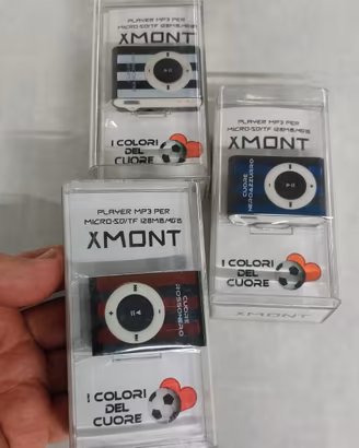 Lettori mp3 i colori del cuore Juve Milan Inter