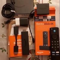 Amazon Fire TV Stick 4K wifi + adattatore ethernet