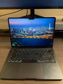 Macbook air M2 blu mezzanotte