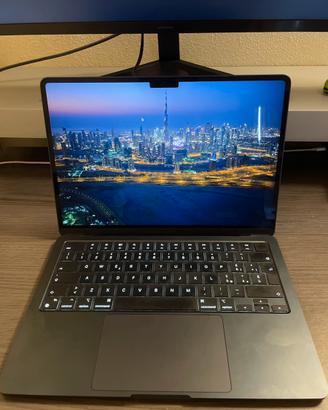 Macbook air M2 blu mezzanotte