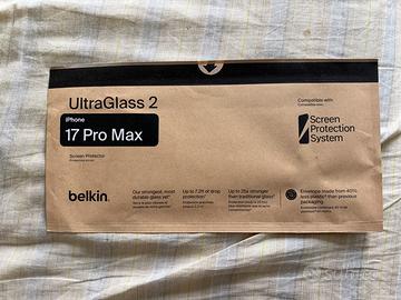 Pellicola Belkin UltraGlass 2 iphone 18 Pro Max 17
