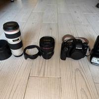 Canon 6D Mark II + 2 Ottiche Zoom Canon L F4