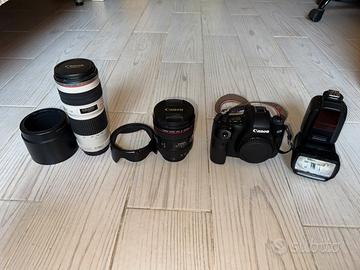 Canon 6D Mark II + 2 Ottiche Zoom Canon L F4