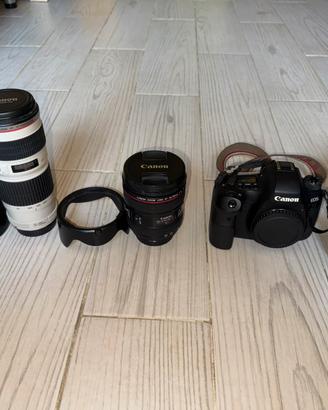 Canon 6D Mark II + 2 Ottiche Zoom Canon L F4
