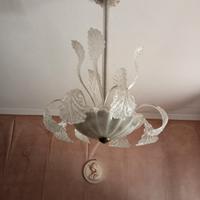lampadario vetro murano