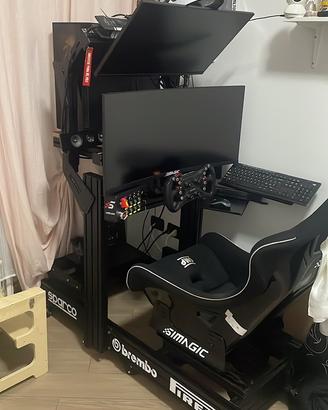 Postazione completa sim racing