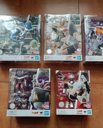 Squadra Ginyu Dragon ball Figuarts Bandai NUOVE