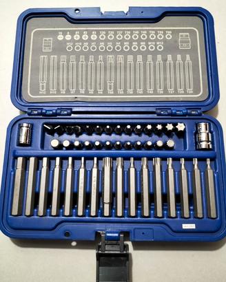 set inserti torx ed esagonali 