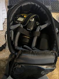 Nikon D300 con 2 obiettivi