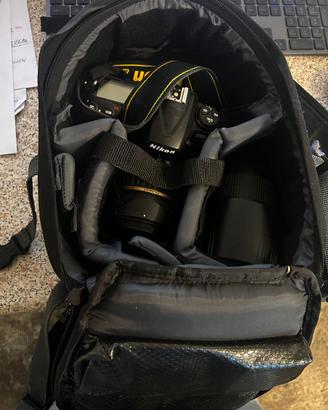 Nikon D300 con 2 obiettivi