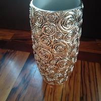 vaso laminato in argento 