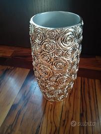 vaso laminato in argento 