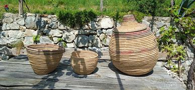 Ceste intrecciate vintage