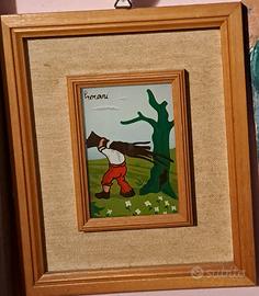 quadrino Naif, boscaiolo 