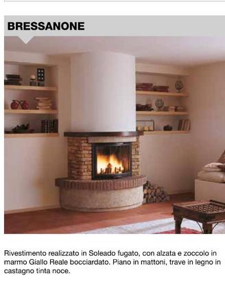 RIVESTIMENTO BRESSANONE PER CAMINI PALAZZETTI