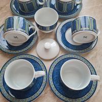 6 Tazze da thè + zuccheriera Tognana