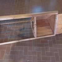 Mini pollaio/conigliera di legno