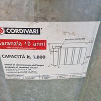 serbatoio 1000 litri usato 