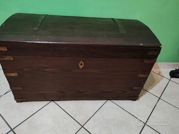 baule cassapanca '900