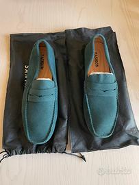 Mocassini uomo camoscio