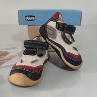 Scarpette bambino bambina di pelle Chicco n.18