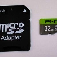 MICRO/SD PNY  DA 32 GB + ADATTATORE