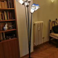 Lampada antica ferro battuto