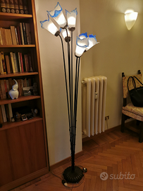 Lampada antica ferro battuto