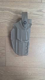 safariland sls beretta 92/98 fs dx tan