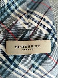 CRAVATTA BURBERRY LONDON ORIGINALE