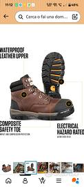 Scarponi Carhartt Men's Ground Force nr.46 rugged
