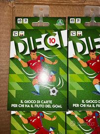 Dieci - il gioco di carte calcio - giochi preziosi