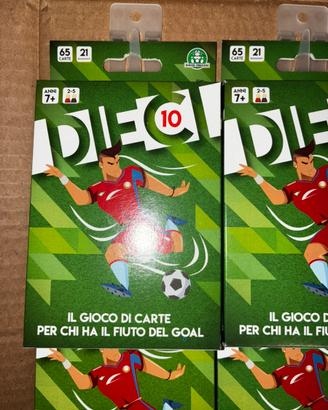 Dieci - il gioco di carte calcio - giochi preziosi