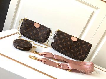 LV Pink Multi-Bag nuovo