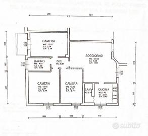 CINQUE LOCALI RISTRUTTURATO CON BALCONE E AUTORIME